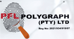 PFL Polygraph Company Logo